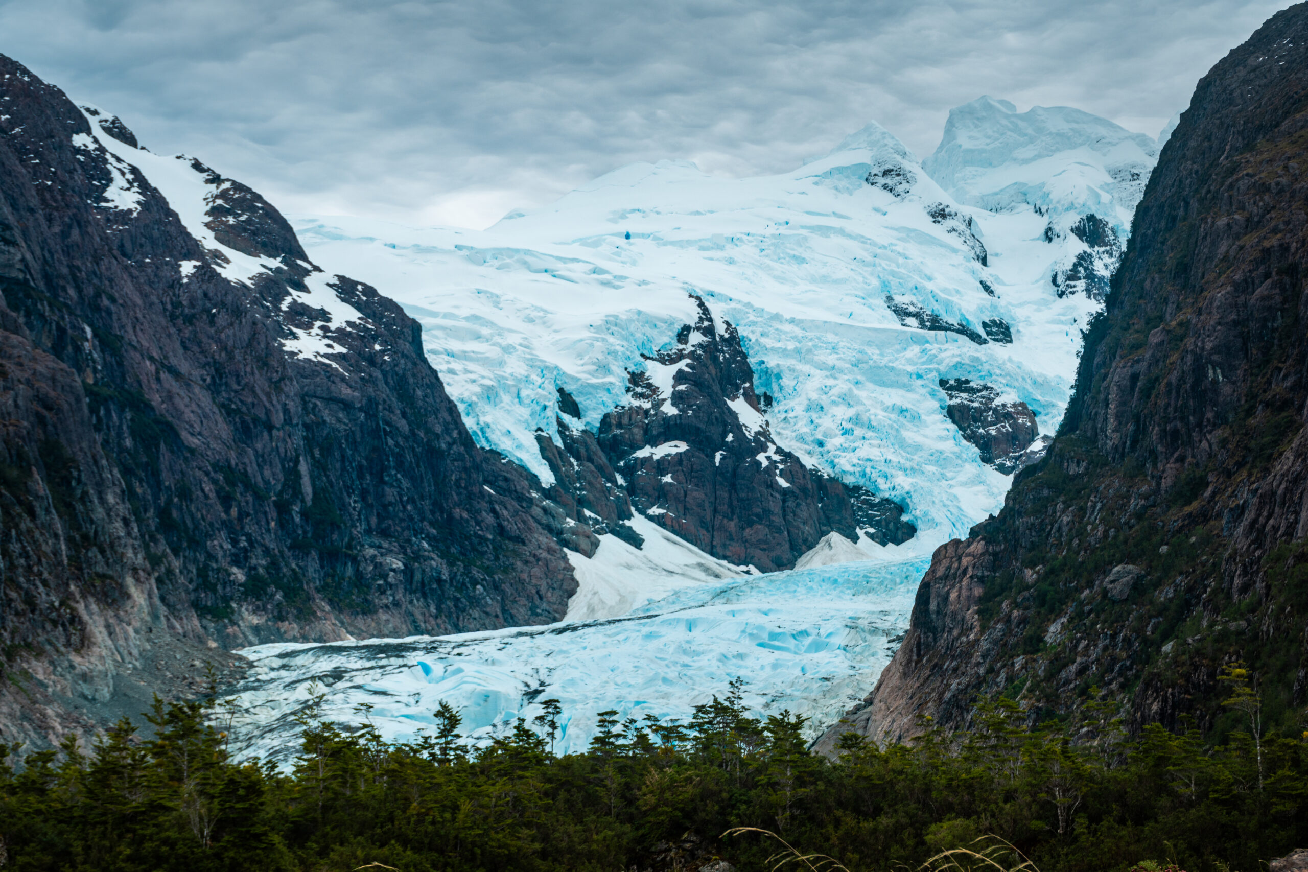 Glaciar Bernal, parte del Campo de Hielo Sur, región de Magallanes. Créditos David Cossio