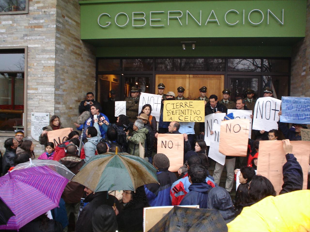 Manifestaciones ciudadanas del movimiento social "Acción por los Cisnes" - Crédito: Archivo Acción por los Cisnes