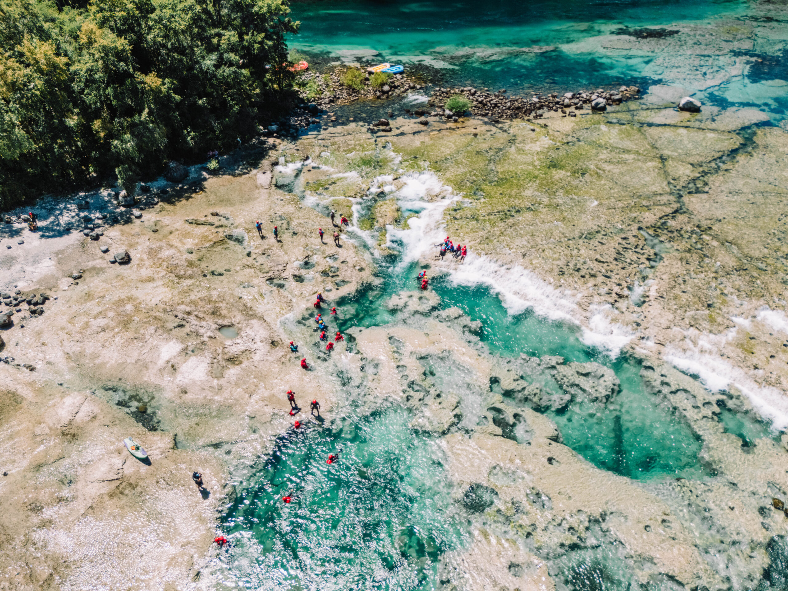Pozones del río San Pedro, región de Los Ríos Pablo Lloncón