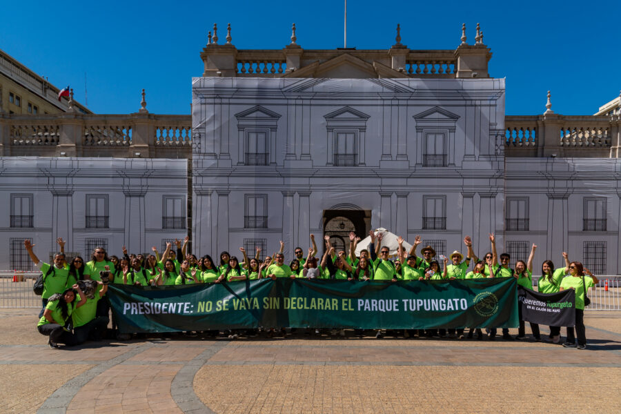 Organizaciones piden a Boric urgencia para crear el Parque Tupungato en el Cajón del Maipo