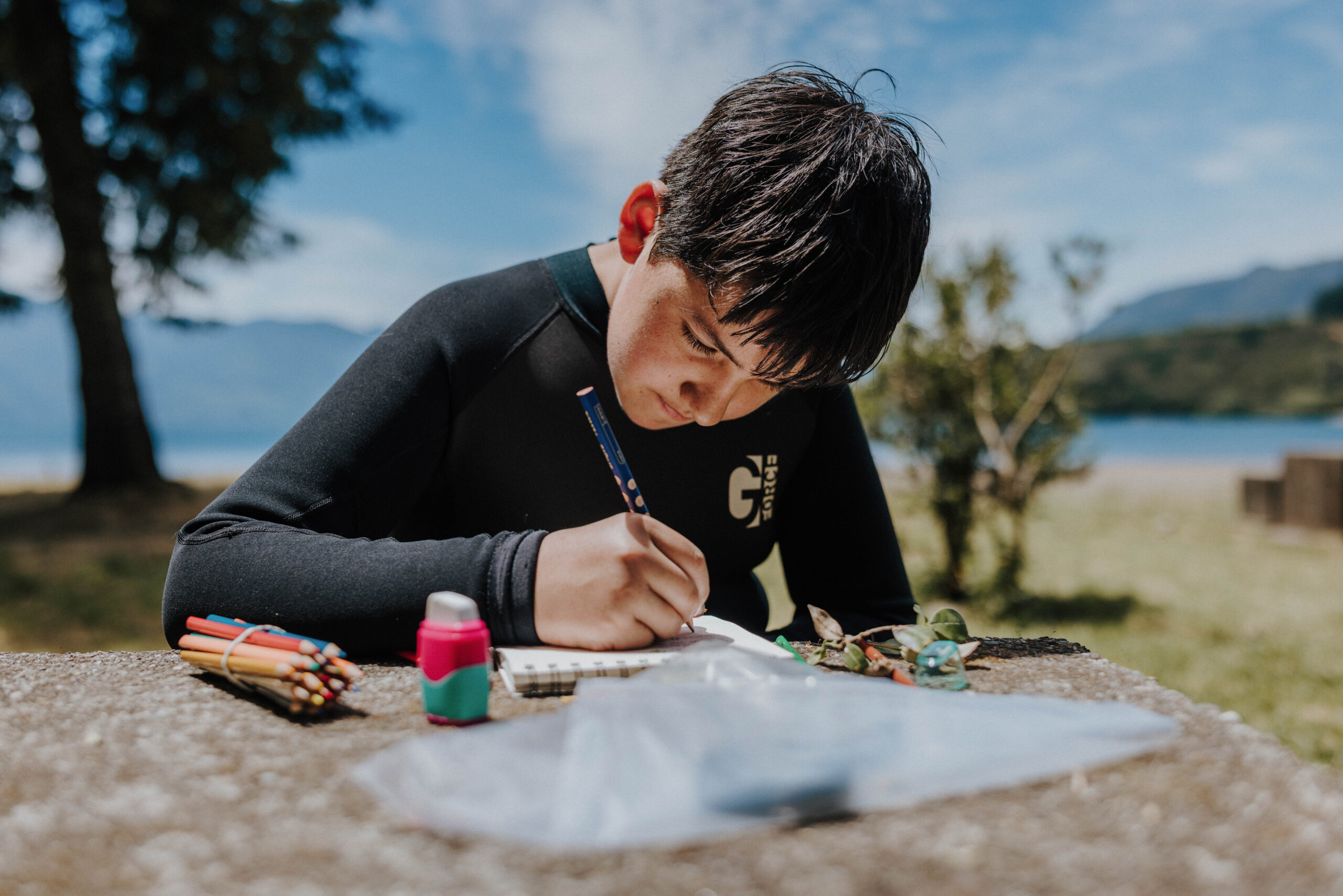 Aula en Río, Lago Ranco, créditos: Pablo Lloncón